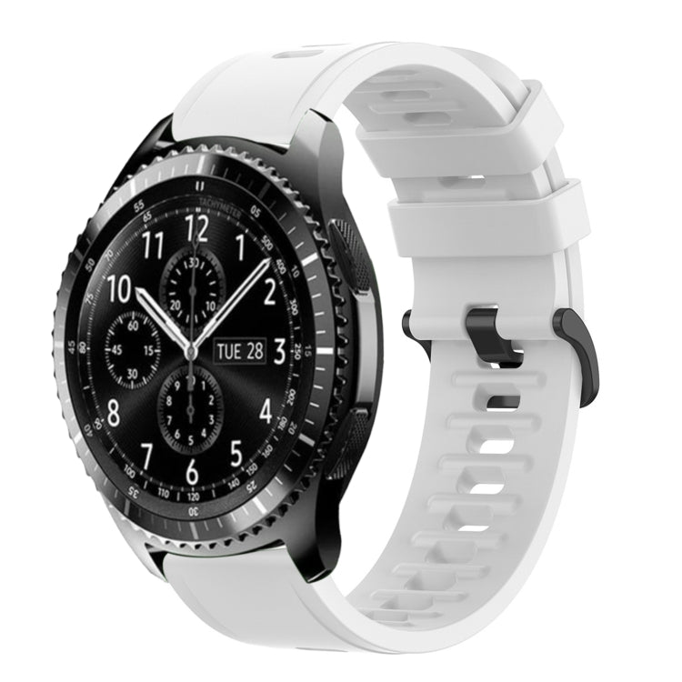 Cinturino in silicone 22 mm per Samsung Gear S3