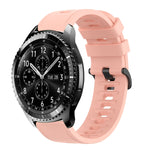Cinturino in silicone morbido tinta unita da 22 mm, For Samsung Gear S3 Classic, For Samsung Gear S3 Frontier