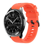 Cinturino in silicone morbido tinta unita da 22 mm, For Samsung Gear S3 Classic, For Samsung Gear S3 Frontier