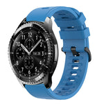 Cinturino in silicone morbido tinta unita da 22 mm, For Samsung Gear S3 Classic, For Samsung Gear S3 Frontier