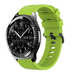 Cinturino in silicone morbido tinta unita da 22 mm, For Samsung Gear S3 Classic, For Samsung Gear S3 Frontier