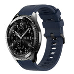 Cinturino in silicone morbido tinta unita da 22 mm, For Samsung Gear S3 Classic, For Samsung Gear S3 Frontier
