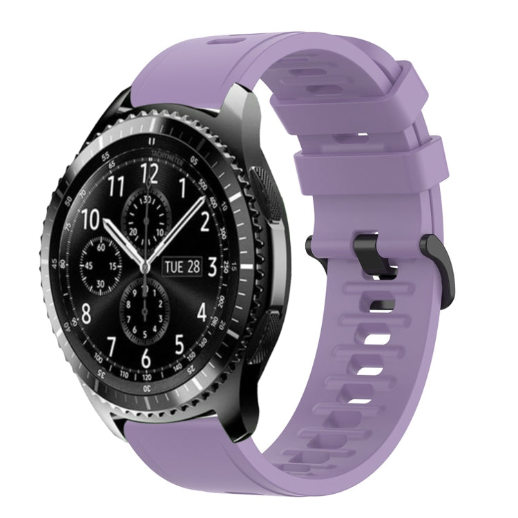 Cinturino in silicone morbido tinta unita da 22 mm, For Samsung Gear S3 Classic, For Samsung Gear S3 Frontier