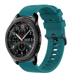 Cinturino in silicone morbido tinta unita da 22 mm, For Samsung Gear S3 Classic, For Samsung Gear S3 Frontier