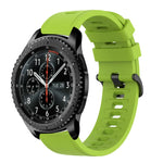 Cinturino in silicone morbido tinta unita da 22 mm, For Samsung Gear S3 Classic, For Samsung Gear S3 Frontier