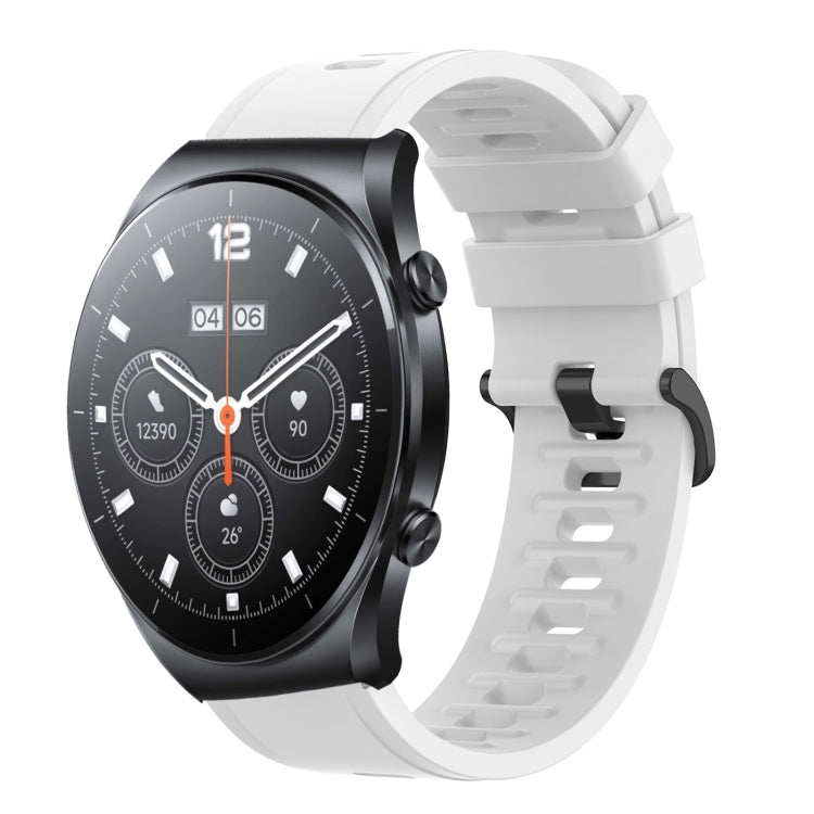 Cinturino in silicone morbido tinta unita da 22 mm, For Xiaomi MI Watch S1, For Xiaomi MI Watch Color 2