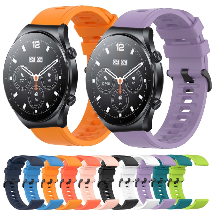 Cinturino in silicone morbido tinta unita da 22 mm, For Xiaomi MI Watch S1, For Xiaomi MI Watch Color 2