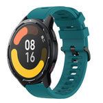 Cinturino in silicone morbido tinta unita da 22 mm, For Xiaomi MI Watch S1, For Xiaomi MI Watch Color 2