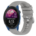 Cinturino in silicone tinta unita da 18 mm, For Garmin Forerunner 255S, For Garmin Venu 2S