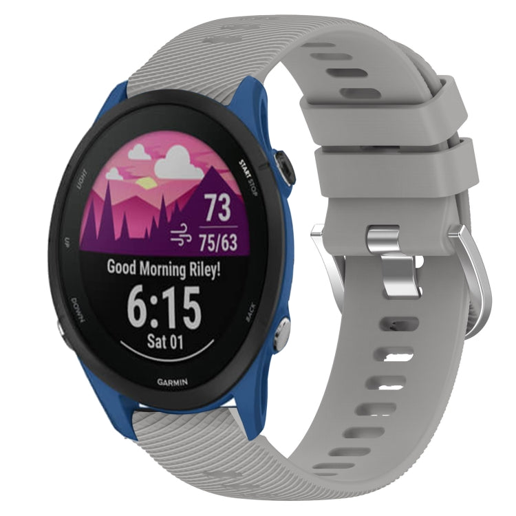 Cinturino in silicone tinta unita da 18 mm, For Garmin Forerunner 255S, For Garmin Venu 2S
