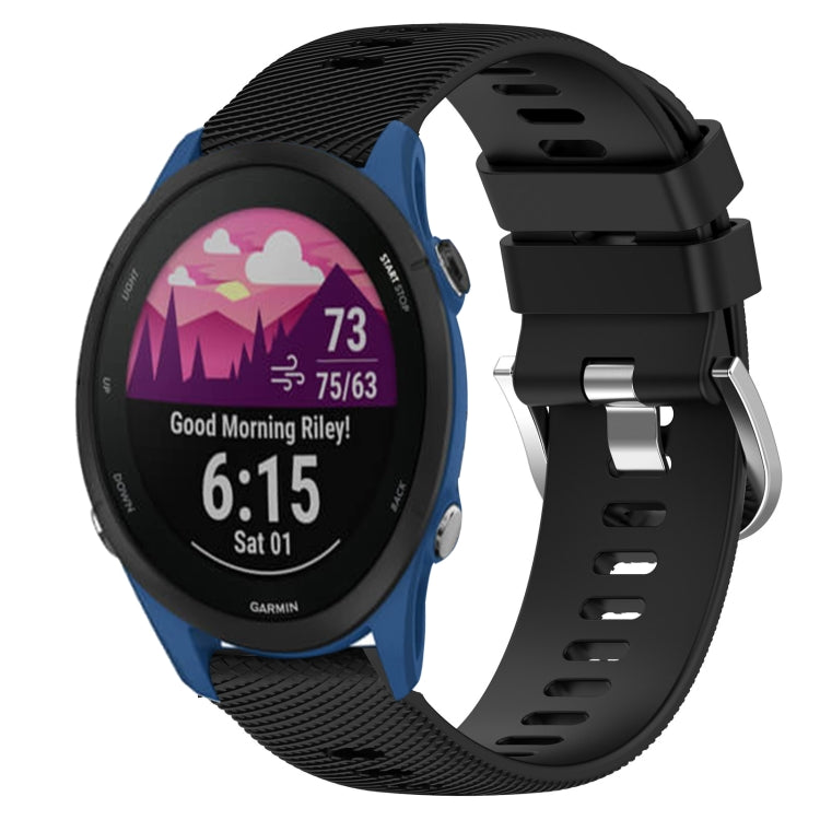 Cinturino in silicone tinta unita da 18 mm, For Garmin Forerunner 255S, For Garmin Venu 2S