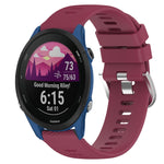 Cinturino in silicone tinta unita da 18 mm, For Garmin Forerunner 255S, For Garmin Venu 2S