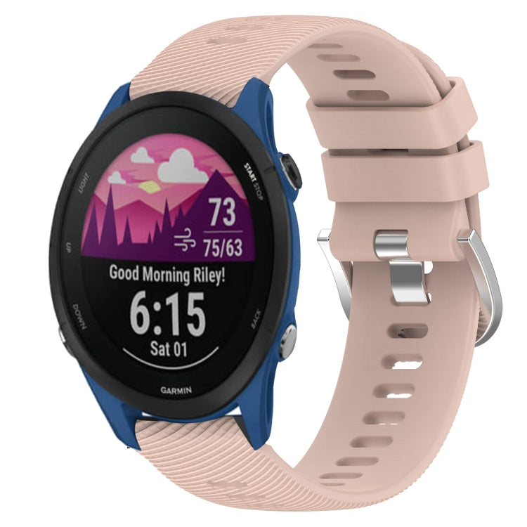 Cinturino in silicone tinta unita da 18 mm, For Garmin Forerunner 255S, For Garmin Venu 2S