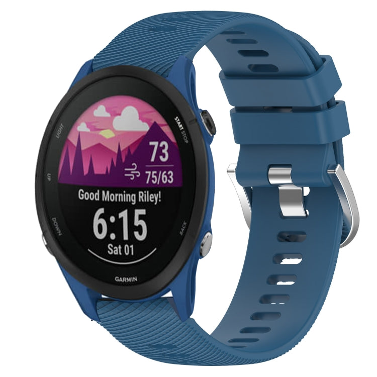 Cinturino in silicone tinta unita da 18 mm, For Garmin Forerunner 255S, For Garmin Venu 2S