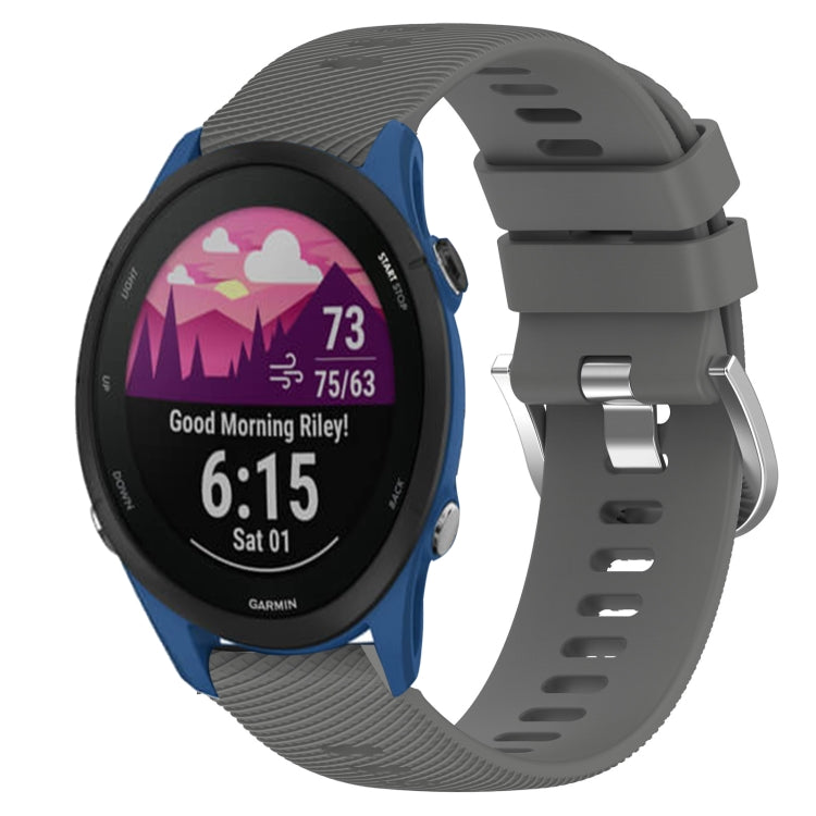 Cinturino in silicone tinta unita da 18 mm, For Garmin Forerunner 255S, For Garmin Venu 2S