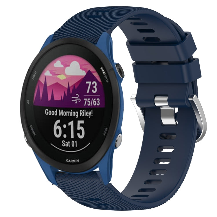 Cinturino in silicone tinta unita da 18 mm, For Garmin Forerunner 255S, For Garmin Venu 2S