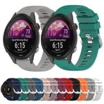Cinturino in silicone tinta unita da 18 mm, For Garmin Forerunner 255S, For Garmin Venu 2S
