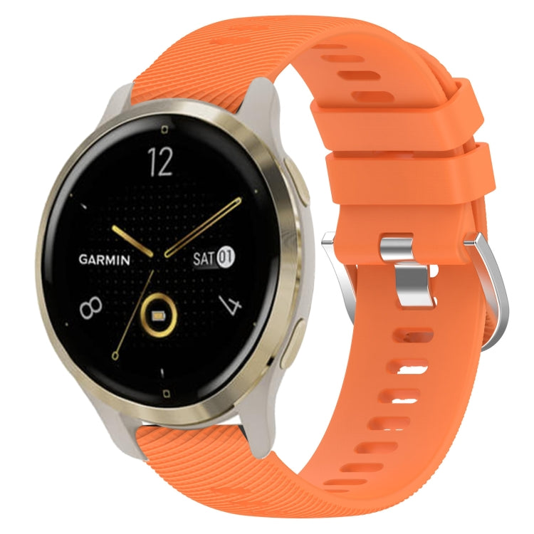 Cinturino in silicone tinta unita da 18 mm, For Garmin Forerunner 255S, For Garmin Venu 2S