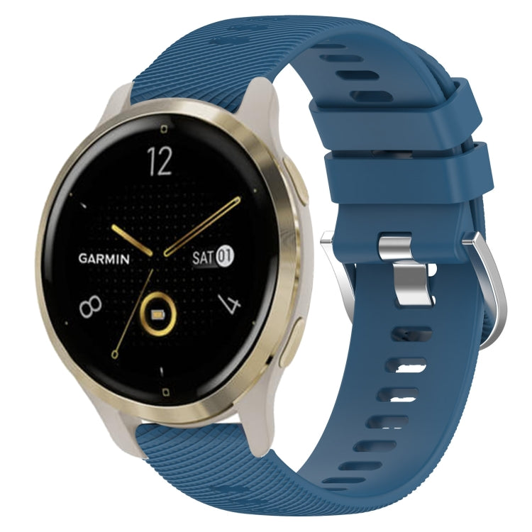 Cinturino in silicone tinta unita da 18 mm, For Garmin Forerunner 255S, For Garmin Venu 2S