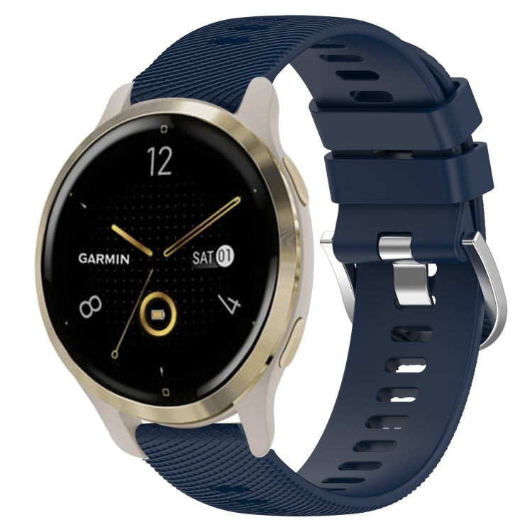 Cinturino in silicone tinta unita da 18 mm, For Garmin Forerunner 255S, For Garmin Venu 2S