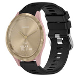 Cinturino in silicone tinta unita da 18 mm, For Garmin Vivomove 3S, For Garmin Vivoactive 4S