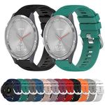 Cinturino in silicone tinta unita da 18 mm, For Garmin Vivomove 3S, For Garmin Vivoactive 4S