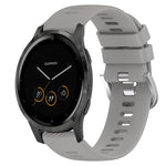 Cinturino in silicone tinta unita da 18 mm, For Garmin Vivomove 3S, For Garmin Vivoactive 4S