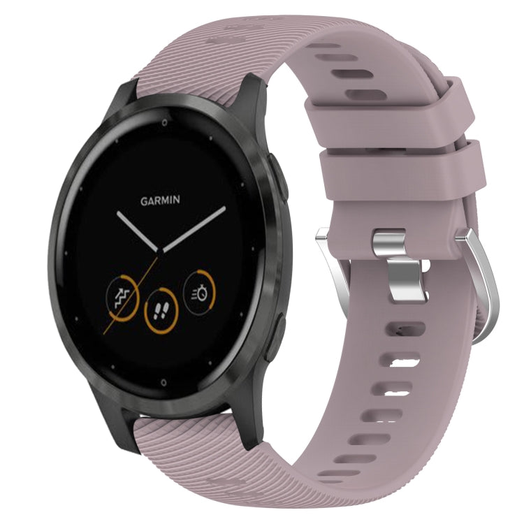Cinturino in silicone tinta unita da 18 mm, For Garmin Vivomove 3S, For Garmin Vivoactive 4S