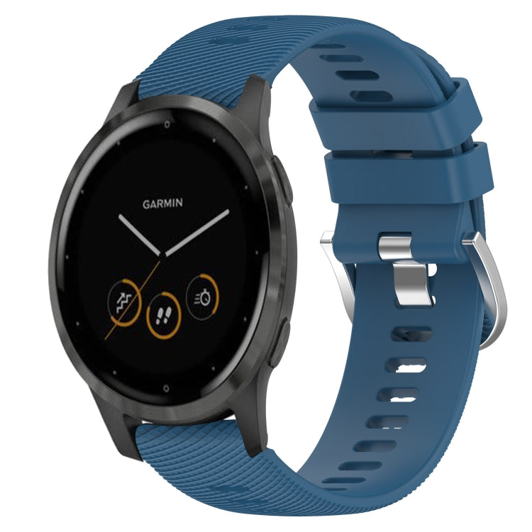 Cinturino in silicone tinta unita da 18 mm, For Garmin Vivomove 3S, For Garmin Vivoactive 4S