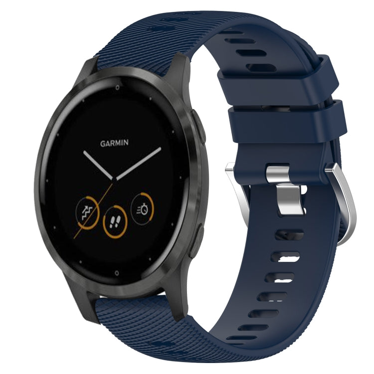 Cinturino in silicone tinta unita da 18 mm, For Garmin Vivomove 3S, For Garmin Vivoactive 4S