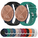 Cinturino in silicone tinta unita da 18 mm, For Garminmove3S, For GarminActive S