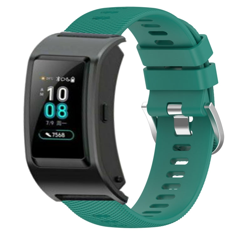 Cinturino in silicone tinta unita da 18 mm, For Huawei Band B5, For Honor S1