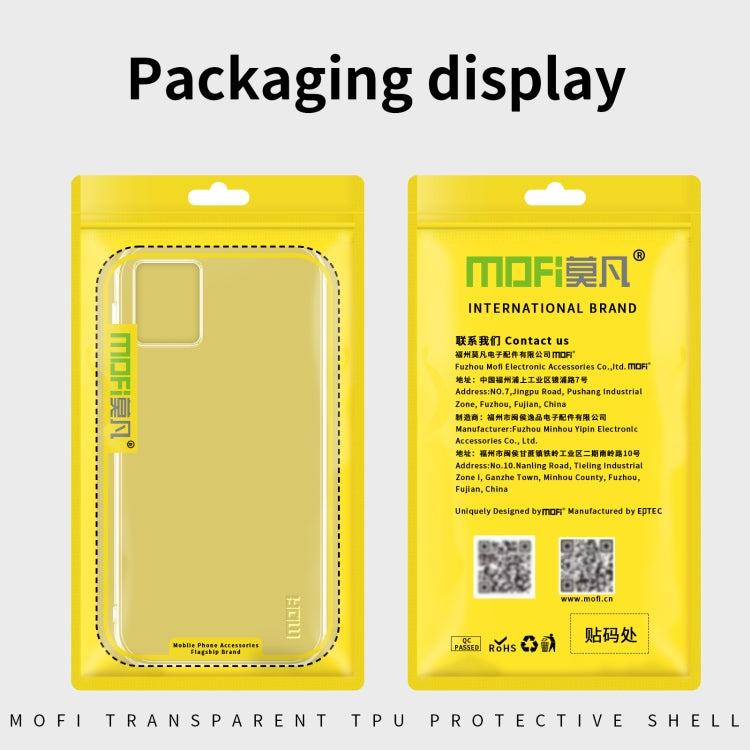 Custodia per telefono in TPU ultrasottile serie MOFI Ming, For Motorola Moto G32, For Motorola Moto G42