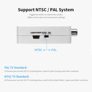 Adattatore convertitore video JSM Mini Size HD 1080P da HDMI a AV / CVBS, HDMI to AV / CVBS