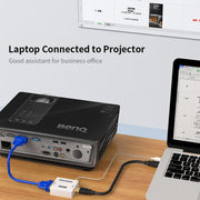 Adattatore convertitore digitale audio video JSM Mini Size HD 1080P da HDMI a VGA, HDMI to VGA