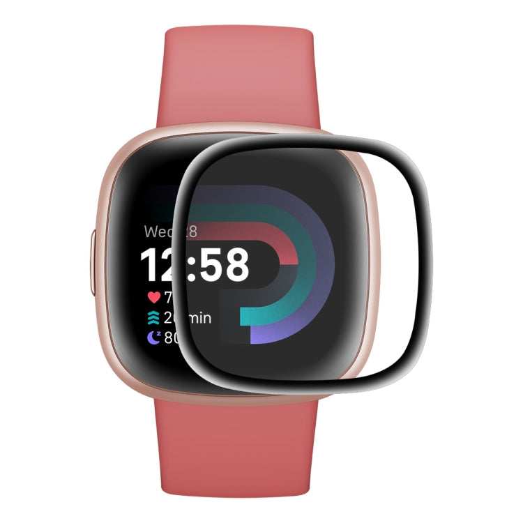 Per Fitbit Versa 4 / Sense 2 ENKAY 3D Full Coverage Soft PC Edge + Pellicola proteggi schermo PMMA HD, 1 PCS, 2 PCS, 5 PCS, 10 PCS