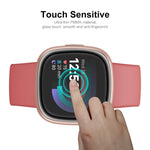 Per Fitbit Versa 4 / Sense 2 ENKAY 3D Full Coverage Soft PC Edge + Pellicola proteggi schermo PMMA HD, 1 PCS, 2 PCS, 5 PCS, 10 PCS