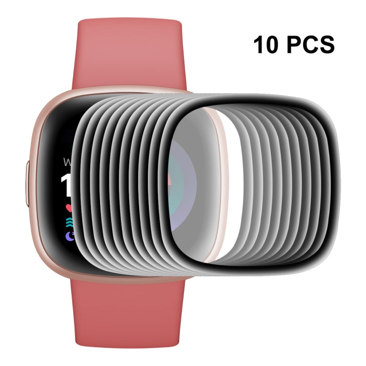 Per Fitbit Versa 4 / Sense 2 ENKAY 3D Full Coverage Soft PC Edge + Pellicola proteggi schermo PMMA HD, 1 PCS, 2 PCS, 5 PCS, 10 PCS