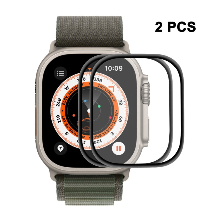 ENKAY 3D Soft PC Edge PMMA Pellicola per schermo per Apple Watch Ultra 49mm, 1 PCS, 2 PCS, 5 PCS, 10 PCS
