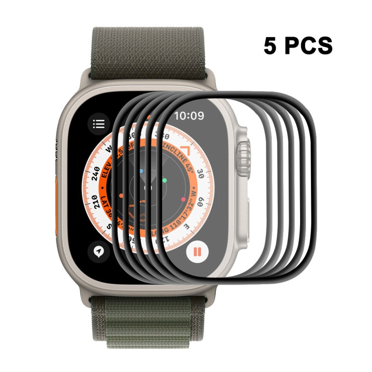 ENKAY 3D Soft PC Edge PMMA Pellicola per schermo per Apple Watch Ultra 49mm, 1 PCS, 2 PCS, 5 PCS, 10 PCS