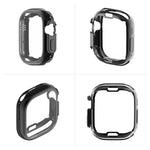 ENKAY Custodia morbida in TPU elettrolitico con pellicola per schermo per Apple Watch Ultra 49 mm