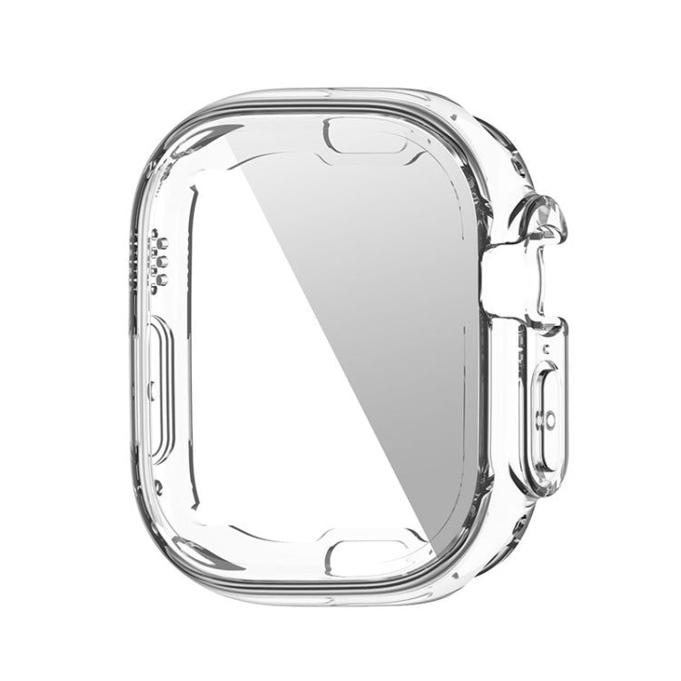 Custodia in TPU trasparente ENKAY con pellicola per schermo per Apple Watch Ultra 49mm