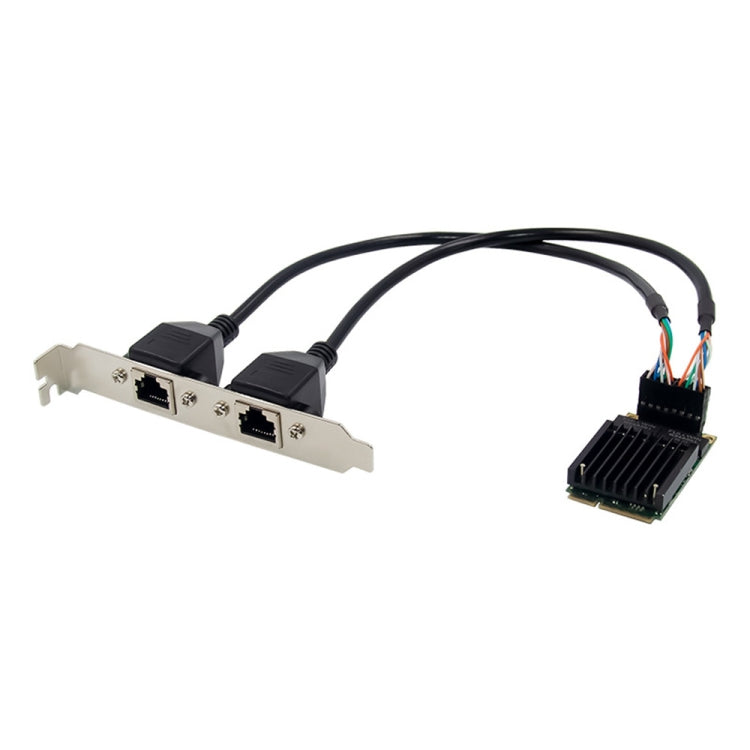Scheda di rete server ST7251 MiniPCIE I350 con doppia porta RJ45 82583V, I350 Dual RJ45 Ports