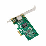 Scheda di rete per server di rete Gigabit Ethernet a porta singola PCIE I210 ST729, Rj45 PCIE Single Port