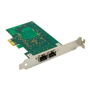 Scheda di rete Ethernet SFP a doppia porta ST7257 PCIE X1 82576EB, PCIE X1