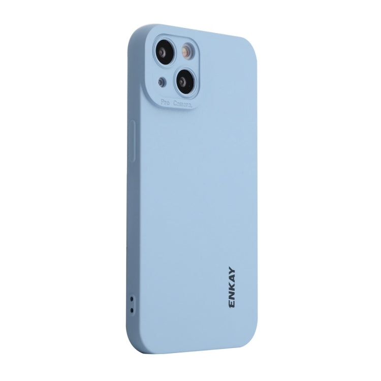 Custodia per telefono antiurto in silicone liquido ENKAY per iPhone 14, For iPhone 14