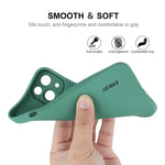 Custodia per telefono antiurto in silicone liquido ENKAY per iPhone 14, For iPhone 14