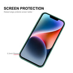 Custodia per telefono antiurto in silicone liquido ENKAY per iPhone 14 Plus, For iPhone 14 Plus