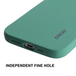 Custodia per telefono antiurto in silicone liquido ENKAY per iPhone 14 Plus, For iPhone 14 Plus
