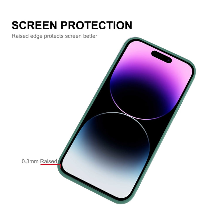 Custodia per telefono antiurto in silicone liquido ENKAY per iPhone 14 Pro Max, For iPhone 14 Pro Max